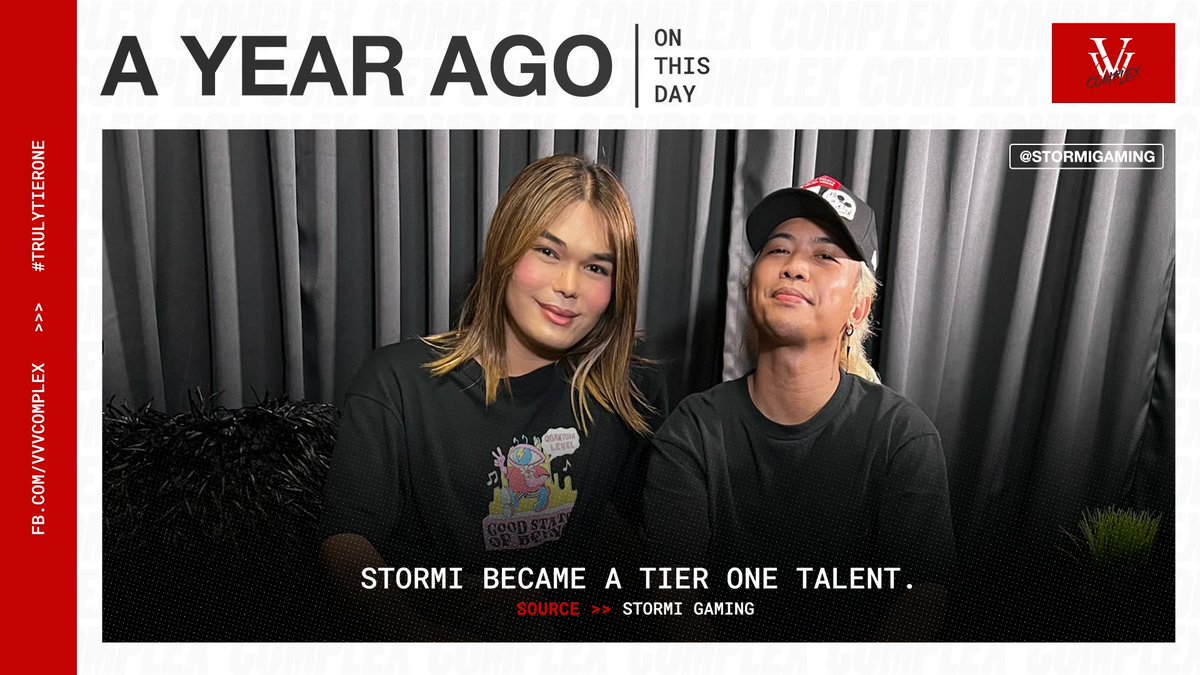 vvv_complex's tweet photo. A year ago, Stormi became one of Tier One Entertainment's newly acquired talents π―
#stormigaming #tierone #vvvcomplex #onthisday
πΈ Stormi Gaming https://t.co/IUolEwQRtC
