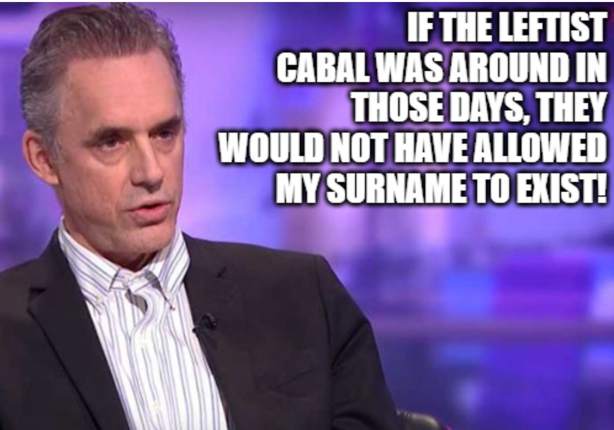 asuph's tweet photo. #JordanPetersonRealFiles #JordanPeterson #leftistCabal
Have you thought about that? https://t.co/K49CNU9JoM
