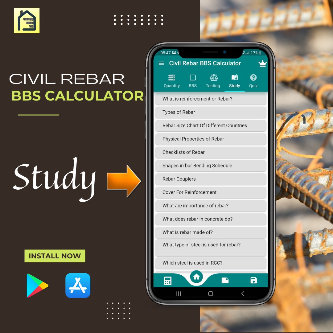 constropedia's tweet image. Civil rebar BBS calculator
play.google.com/store/apps/det…

#construction #civilengineering #civilengineer #smartwork #constructionsite #building