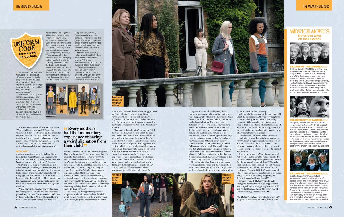 allthingshawes's tweet photo. The Midwich Cuckoos featured in the latest SFX Magazine

#TheMidwichCuckoos #KeeleyHawes #MaxBeesley #SynnoveKarlsen #DavidFarr https://t.co/4YemuLEfat
