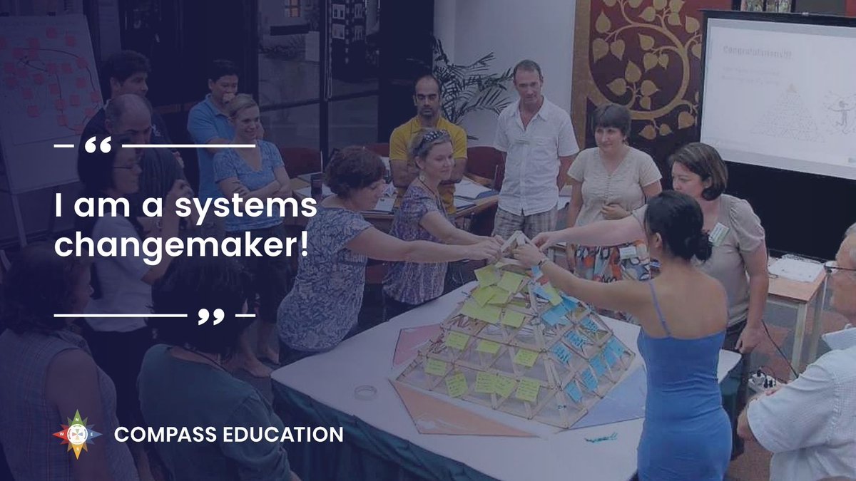Compass_Ed's tweet photo. What does it take to make a sustainable action plan a reality? Understanding your community context is key! In this final #Week7, educators in #CompassEducator course are creating personal action plans to initiate change in their learning communities using systems thinking tools. https://t.co/UjFQC7cacz