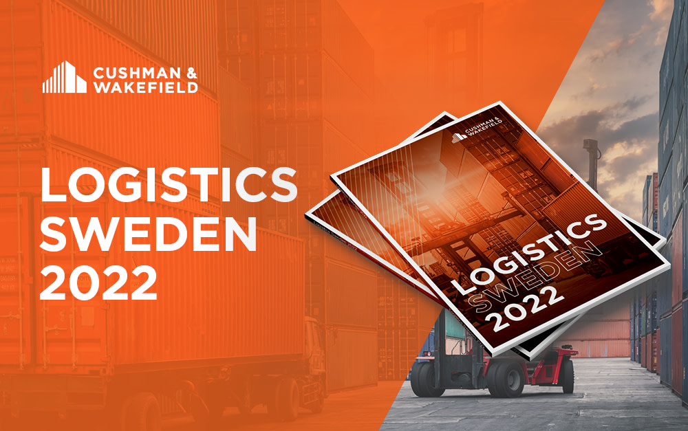 Cushman &amp; Wakefield lanserar rapporten Logistics Sweden 2022 som ger en uppdaterad syn på den svenska logistikmarknaden. https://t.co/a2xn6DkFOP https://t.co/L1v3tDLFbA