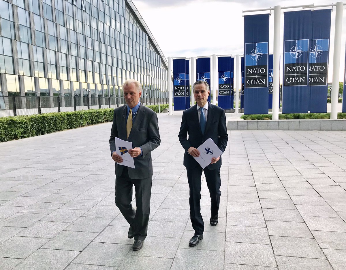 Officially huge news!
#Nato #FinlandNATO #SwedenNATO