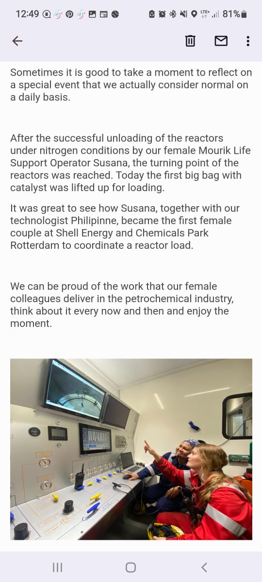 RayWagemaker's tweet image. Our female colleagues at important Mourik positions.