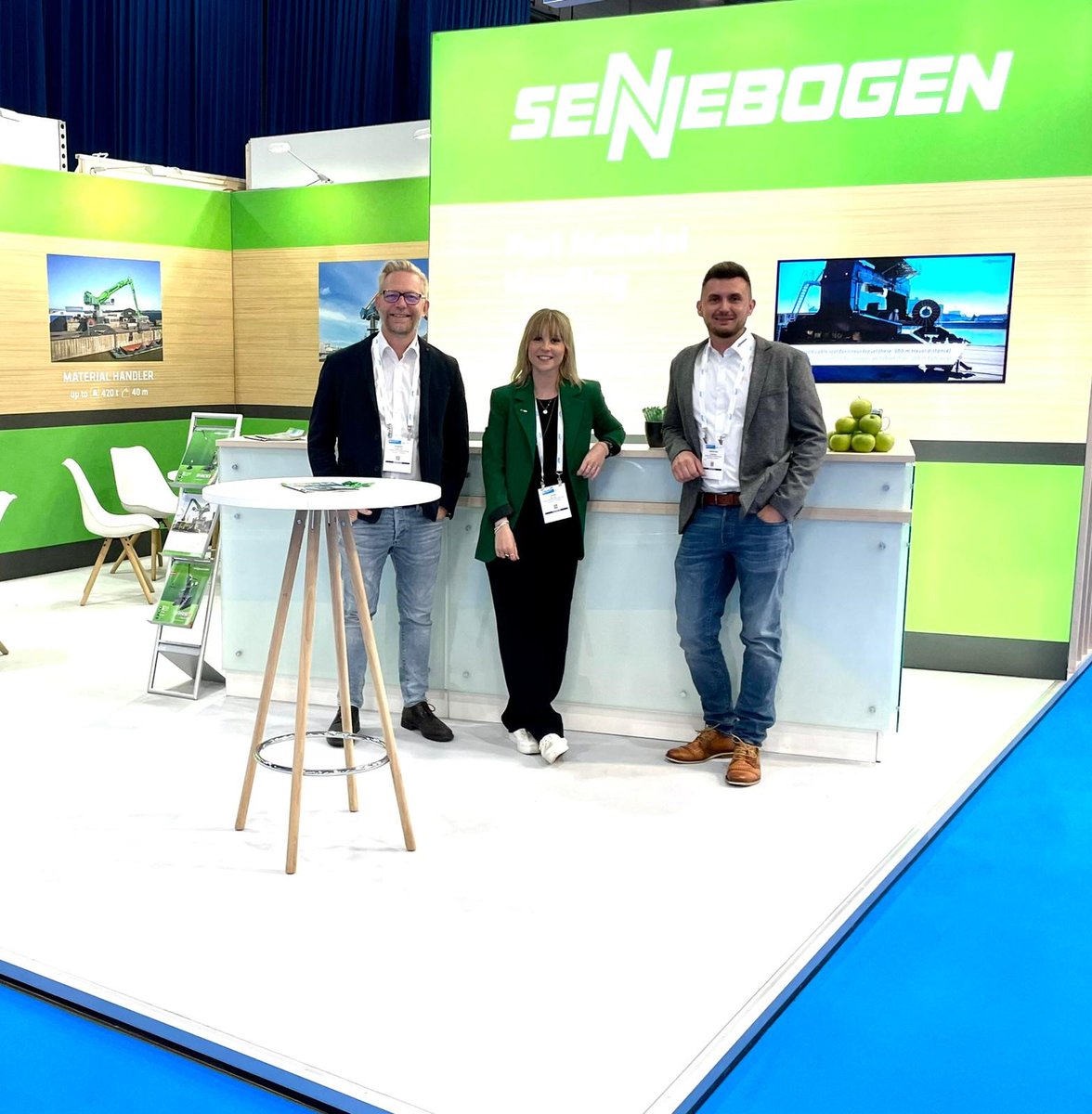 SENNEBOGEN_mk's tweet photo. BIG PORT SKILLS! We look forward to seeing you at Breakbulk in Rotterdam. Discover our solutions for efficient #porthandling and meet our product and industry experts:
✅ #materialhandlers
✅ #balancematerialhandler
✅ #portcrane
Visit us!
➡️ Hall 1 - F40
#cargo #SENNEBOGEN https://t.co/hInxHkNhoD