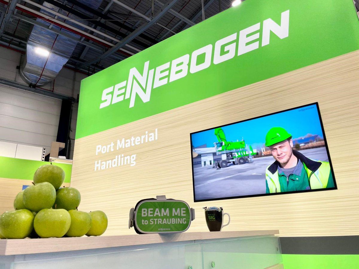 SENNEBOGEN_mk's tweet photo. BIG PORT SKILLS! We look forward to seeing you at Breakbulk in Rotterdam. Discover our solutions for efficient #porthandling and meet our product and industry experts:
✅ #materialhandlers
✅ #balancematerialhandler
✅ #portcrane
Visit us!
➡️ Hall 1 - F40
#cargo #SENNEBOGEN https://t.co/hInxHkNhoD