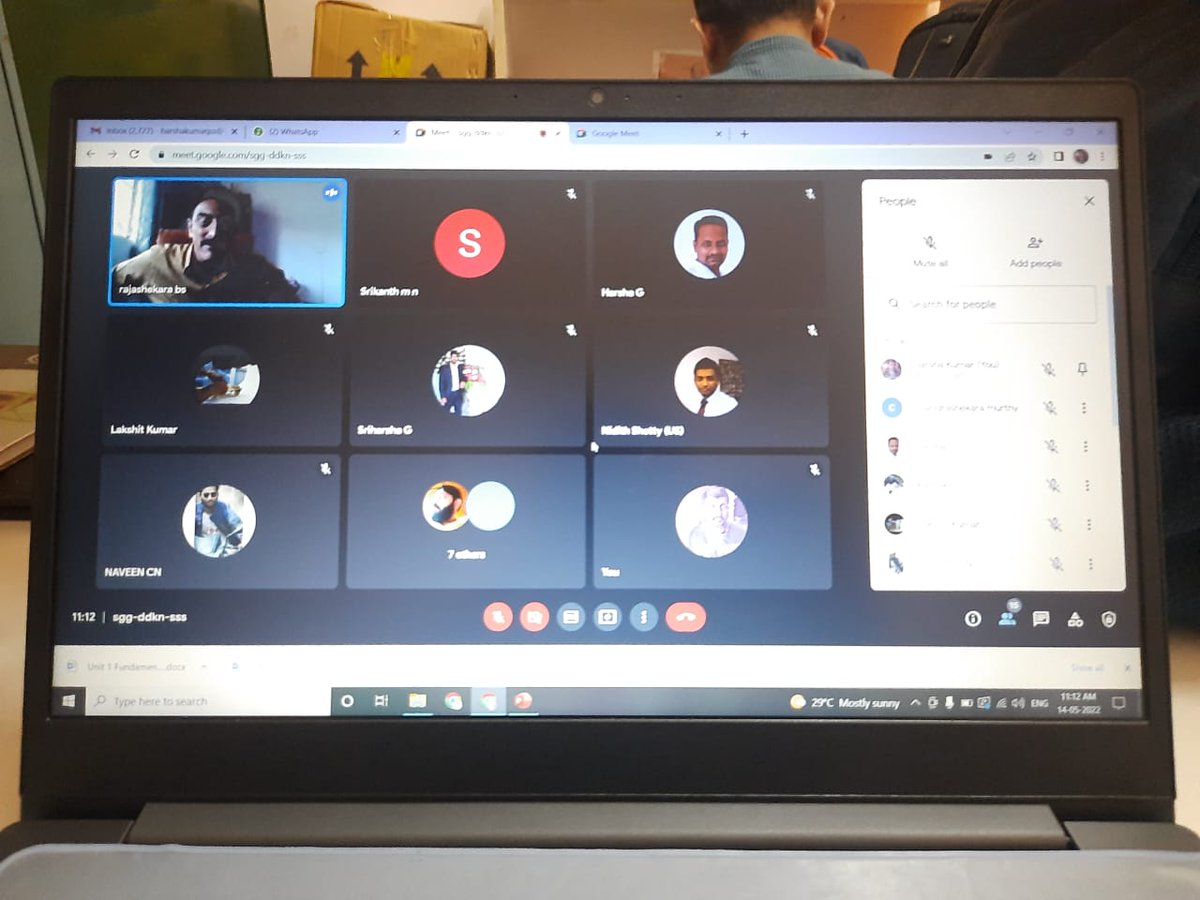 AlumniJss's tweet photo. JSS Polytechnic, Mysuru conducted a virtual Alumni Meet on 14th May 2022. Around 50 alumni attended the meeting and cherished their memories. In the meeting, suggestions were put forth regarding the development of the Institution, and many of them offered to extend their support. https://t.co/1C5aLslSj2