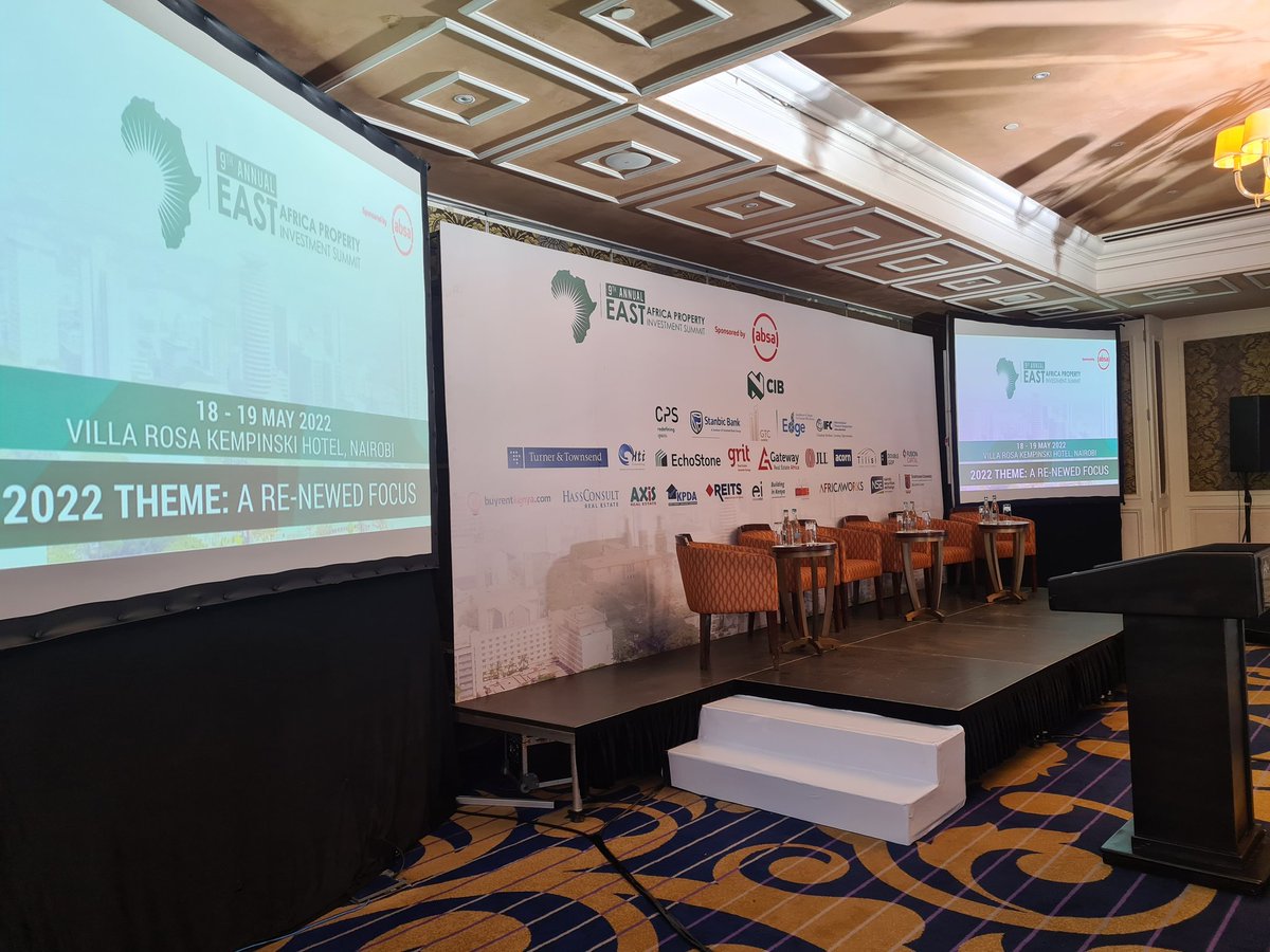 TerryanneChebet's tweet photo. The East Africa Property Investment Summit is just about to kick off! This year's theme us 'Renewed Focus'. I'm looking forward to insightful conversations over the best 2 days. #EAPI22 #EAPIsummit22 https://t.co/qr01NznabG