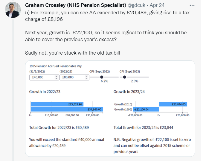 Graham Crossley (NHS Pension Wonk) tweet media