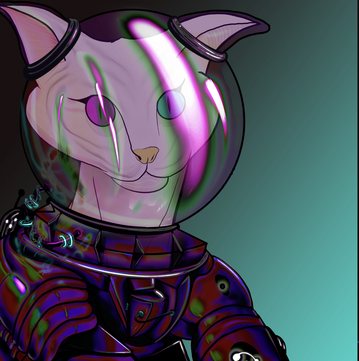 JnthnBass's tweet photo. SpaceCat @metapetscoin #MetaPetsProtectors #NFTs https://t.co/CCUvUg76IJ