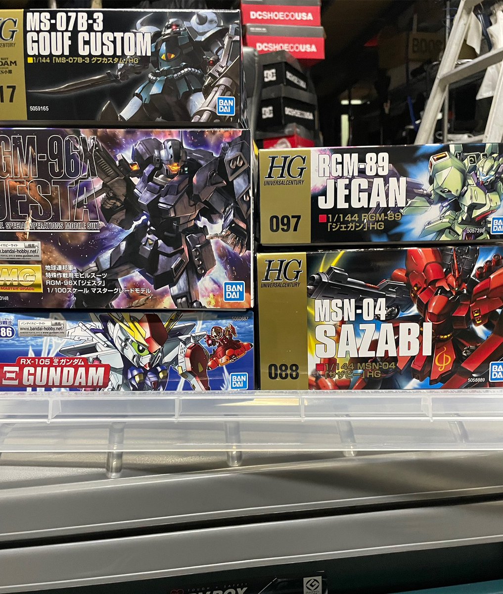 area3057's tweet photo. .
今日のガンダムベースでのお買い物♪w
 #ガンダムベース東京
 #ガンプラ
 #ガンプラ好き
 #mgジェスタ
 #mgjesta
 #hgジェスタ
 #hgjegan
 #hgグフカスタム 
 #hggoufcustom 
 #hgサザビー
 #hgsazabi
 #クスィーガンダム
 #ξガンダム
 #gundamstagram
 #gundambuilder
 #gundamconverge https://t.co/mPfV9UzZDJ