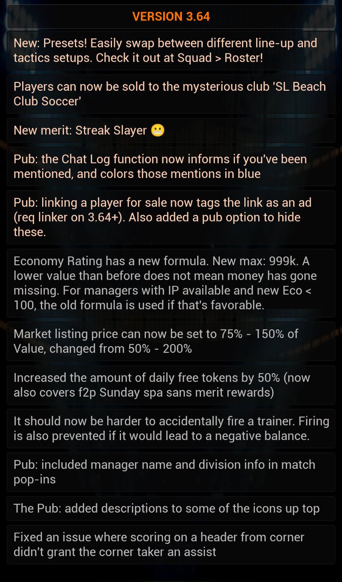 Version 3.64 now out. Update in the playstore 👌