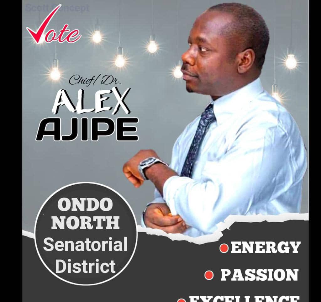 shadowenny's tweet photo. Name one man that is intentional about the development of Ondo North Senatorial District and we will boldly tell you it is Chief, Dr. @AjipeAlex
Your support will go a long way in birthing the kind of development you want to see.
#YouthOclock
#irawoola
#freashidea
#ajipe https://t.co/KCdBzscTAa
