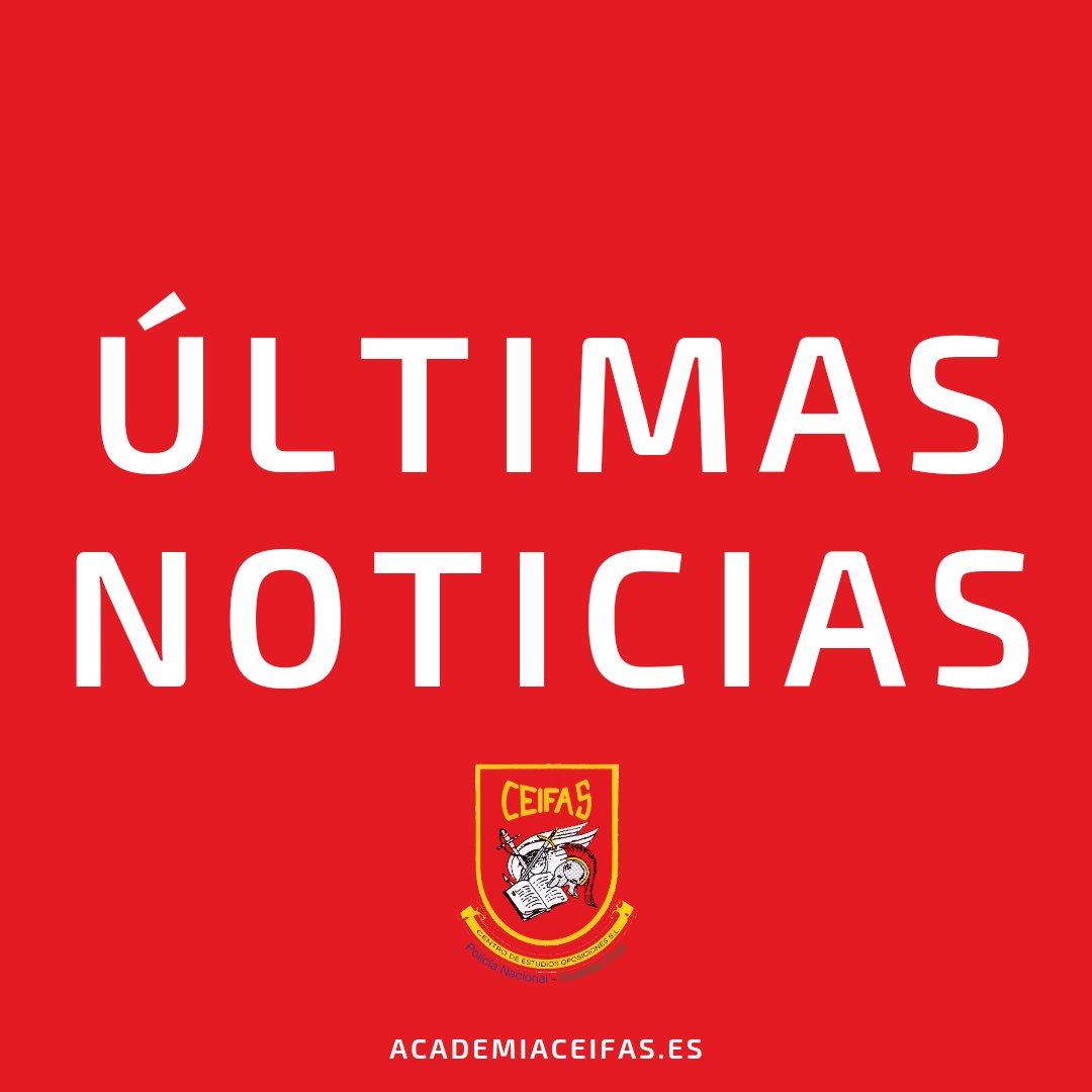 💥ÚLTIMAS NOTICIAS💥

El próximo día 24 de mayo será aprobada la #OEP en Consejo de Ministros

Esto ya empieza a rodar💪🏻💚

#oposiciones #opogc