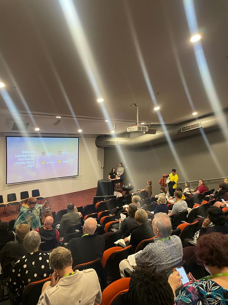 So awesome to present today at the 
<a href="/aliaconference/">ALIA National 2024</a> about how #Libraries and #LearningCities can dynamically work together across diverse tiers to enhance life outcomes for our communities #national22 ❤️