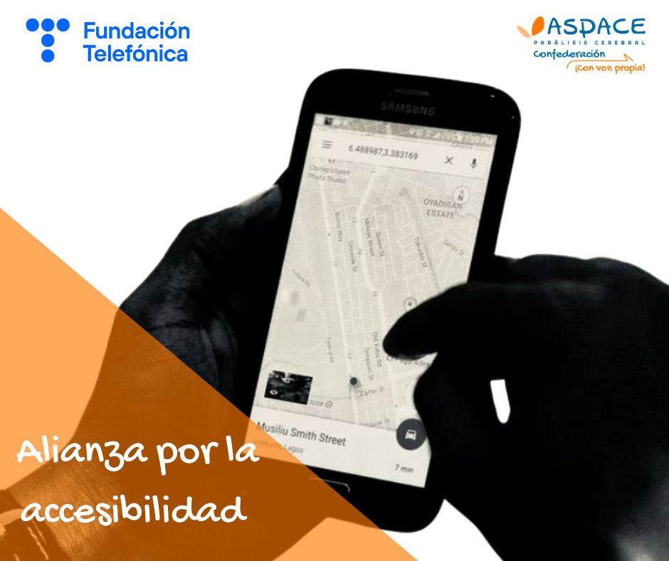 ConfeAspace's tweet photo. Gracias a 😊
✔️@fundacionTef
✔️@VolunTelefonica y
✔️al Reto Solidario #Mapeando nuestro Territorio
conocemos barreras de #accesibilidad que encuentran las personas con #discapacidad e identificaremos espacios accesibles a través de la app #mapcesible.👇
https://t.co/DxYk62D9x2 https://t.co/ZhOVW4i7K1