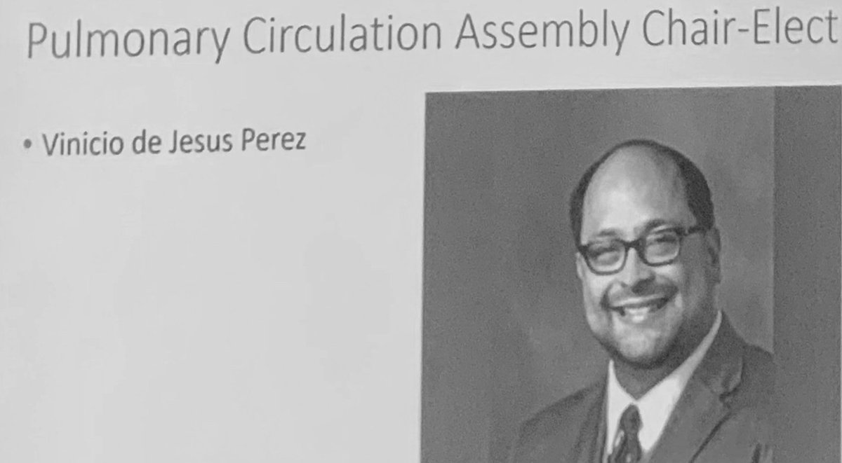 Congratulations to our @iPVDc president @Viniciodjperez for his new role aa chair elect of @ATS_PC @ATS_Assemblies @atscommunity #ATS2022