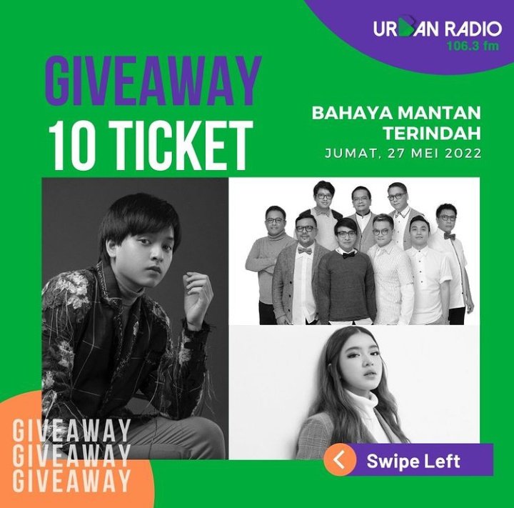 Haileymolnd's tweet photo. @Oktvianisl @ichirudite @peachepunk @initiaraandini Ini ada give away 10 ticket gratis guys hayu ikutan!syaratnya jg gampang tuh @ichirudite https://t.co/hI3XvQSMQT