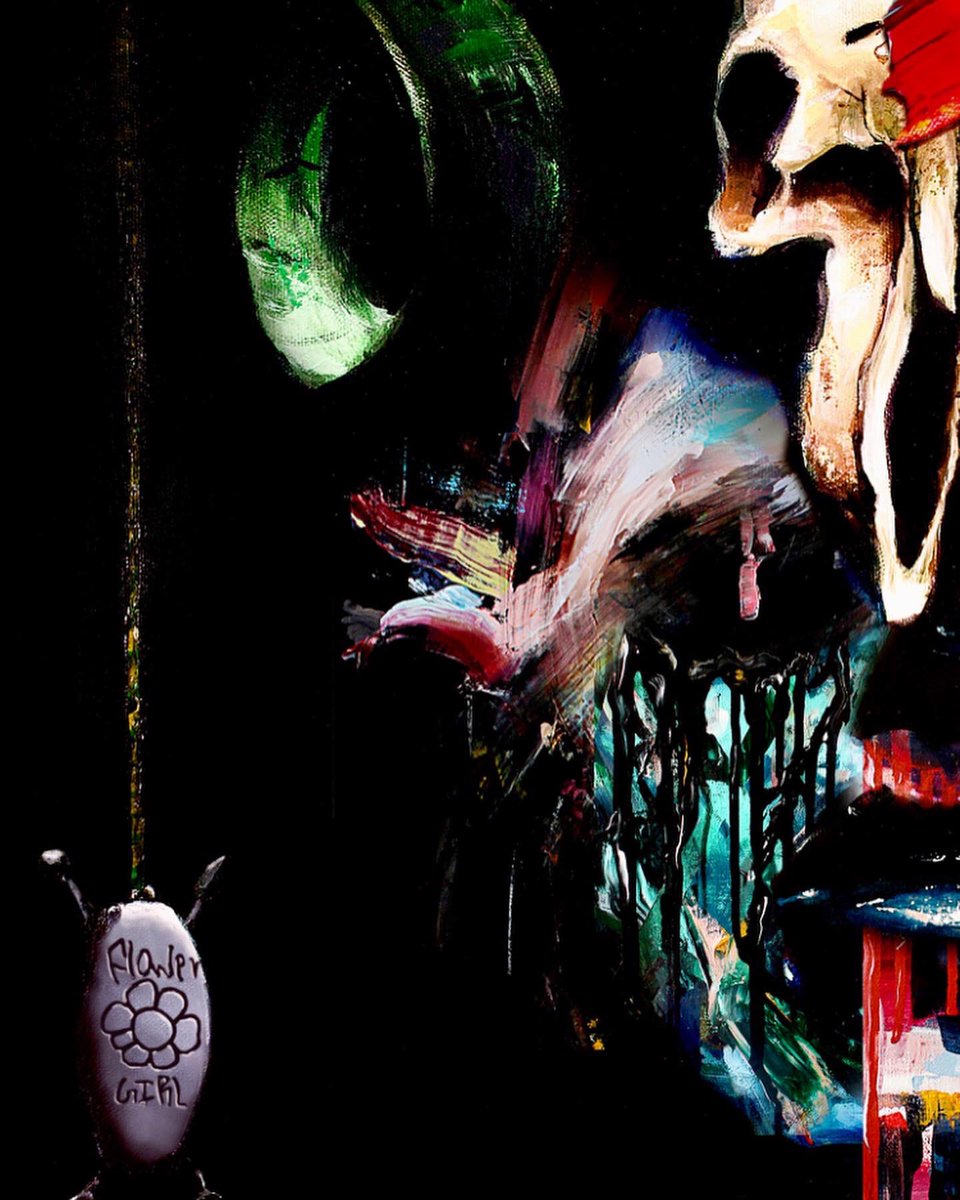 LordLoberg's tweet photo. “Why don’t you paint flowers or something”, they asked

Will likely be available as NFT 🖼

#NFTCommunity #NFTs #NFTdrop #NFTProject #NFTCollection #nftcollector #NFTartist #NFTshill #artist #surrealart #darkart #artwork https://t.co/o2CkiZZkTK