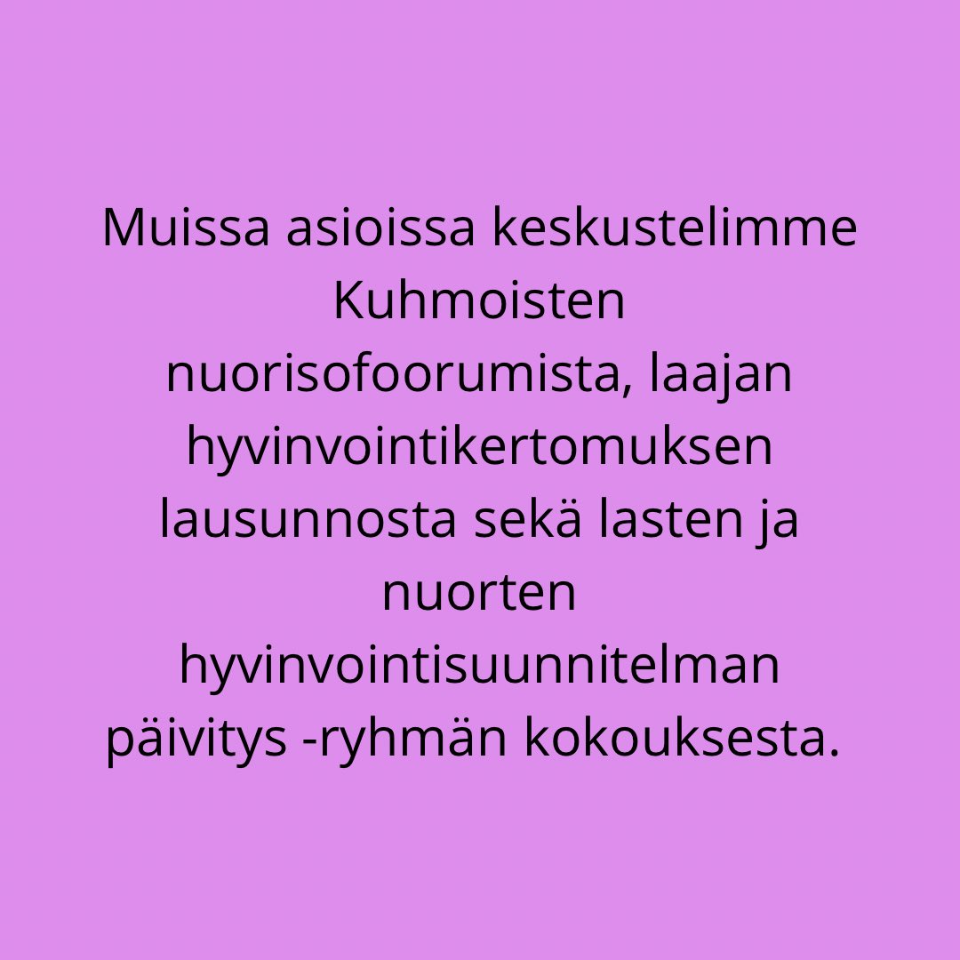 ikanuva's tweet photo. Kokoustiedote 4/22 kokouksesta!☀️☀️ https://t.co/2ztP2XwZfN