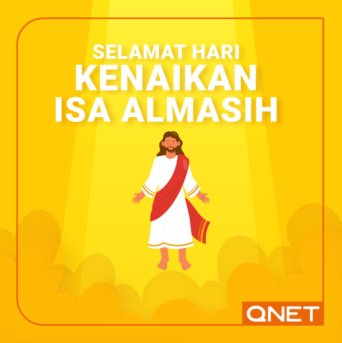 QNetIndoffical's tweet photo. Selamat Hari Raya Kenaikan Isa Al-Masih. 🕊️🕊️🕊️

Semoga kita semua diberkati dan diberikan berkah yang berlimpah dengan cinta kasih dan kebahagiaan.

#QNET
#QNETINDONESIA
#QNETINDONESIAOFFICIAL
#kenaikanisaalmasih https://t.co/4AKTaGsG1p