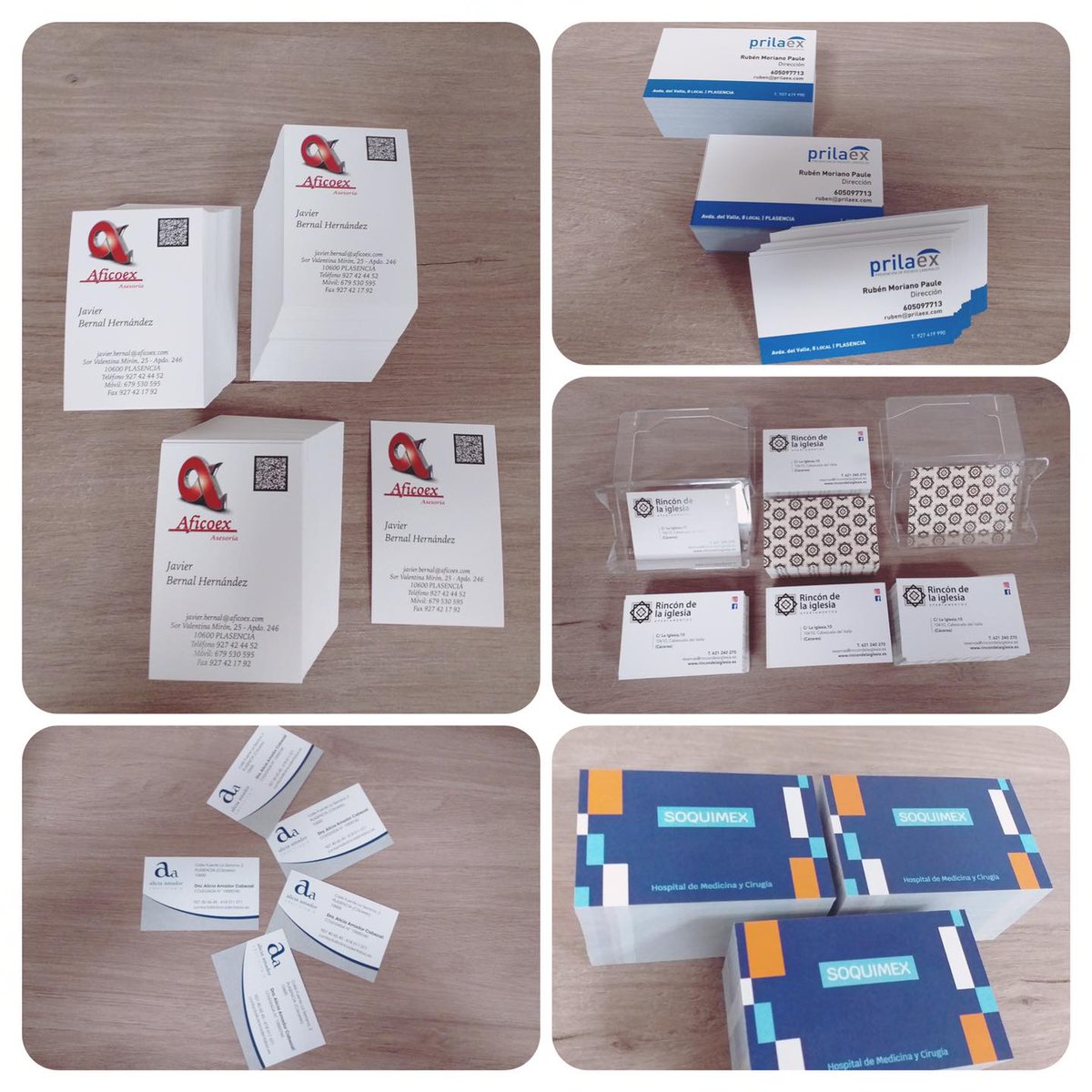 ¿No os ha pasado que estáis fuera de vuestro negocio y os piden una tarjeta??… zas!! Me he quedado sin ellas 🫣
Que no cunda el pánico, llámanos, con nuestro *Servicio Exprés* ✈️ las tendrás a tiempo!
#garcilassoimprentayrotulación
#tarjetasdevisita