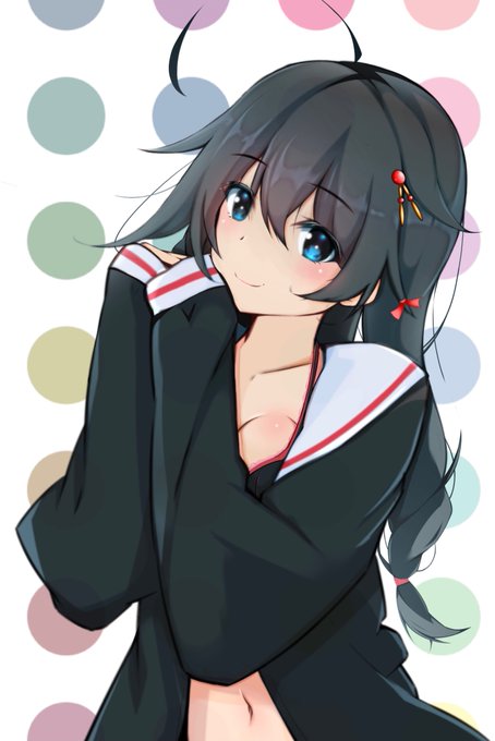 時雨進水日おめ 