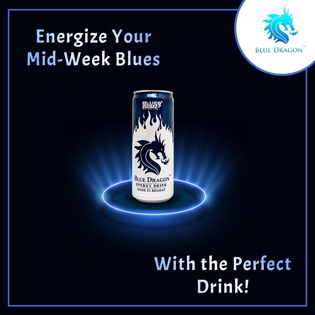 blue_vista's tweet photo. Enliven your Wednesday with the fresh dose of Blue Dragon Energy Drink. 
⚡⚡
Order your can now!✨
#BlueDragon #EnergyDrink #vocalforlocal #MadeInBharat #MadeInIndia #kolkata #kolkatabuzz #midweekblues #WednesdayMotivation  #Midweekvibes #Wednesdaywisdom #Wednesdayvibes #Humpday https://t.co/iC7tV7T0j9