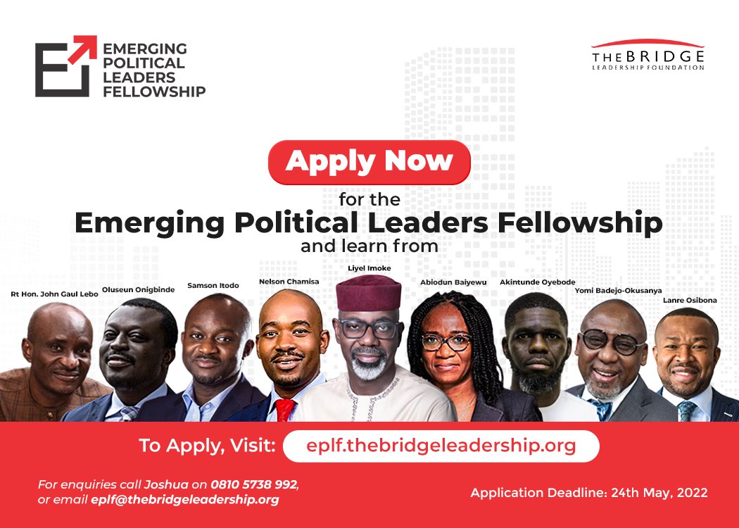 SavvyRinu's tweet photo. Opportunity: Are you interested in running for office or active in politics with a track record of community service in Nigeria?

Apply now: https://t.co/twgPQIT3SW https://t.co/aDn9L5gtHF