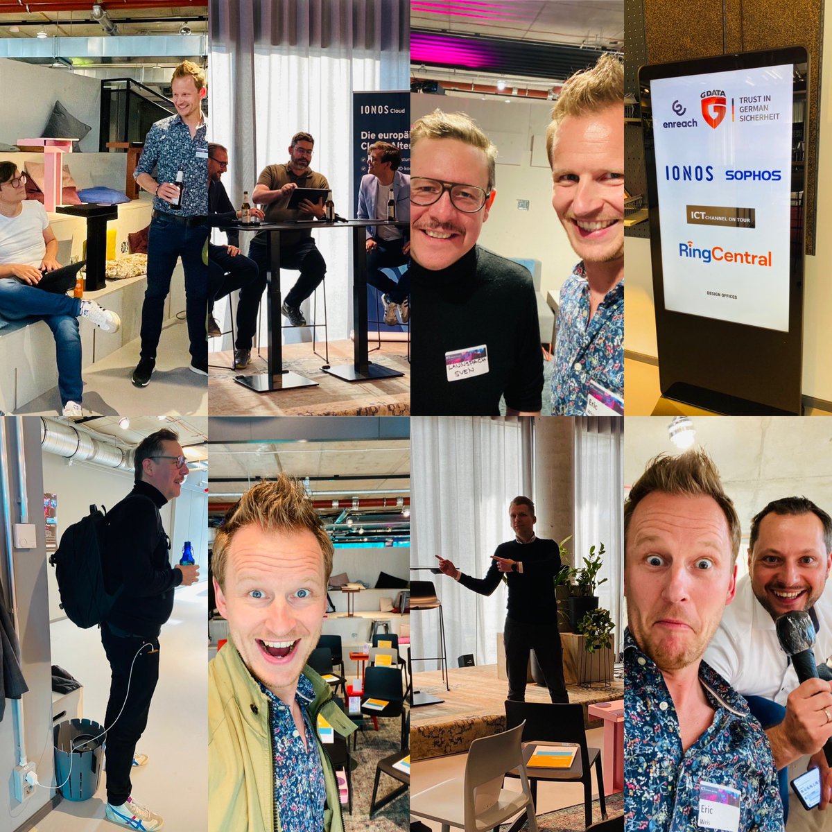 ericweismuc's tweet photo. Wir waren mit #ICTCHANNELonTour zusammen mit dem #LiveBarTalk in Berlin und dieses Mal hieß das Thema: Systemhaus-Workgroups! Weiter geht es dann am 09. Juni in Köln mit „Security-Risiko #Systemhaus“ 🤓 Wer wird auch vor Ort sein? https://t.co/soty4uqfgp
