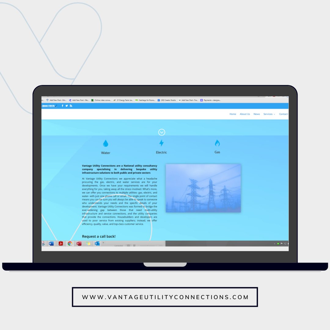 VantageUtilityC's tweet photo. Managing your own utilities can be a resource-heavy endeavor and it's understandable if you can't handle it alone. 

Head over to the Vantage website to see how you can get ahead of your utility connections and crack on with what really matters. 

https://t.co/vUNbb12oBk https://t.co/nW0TPttH52