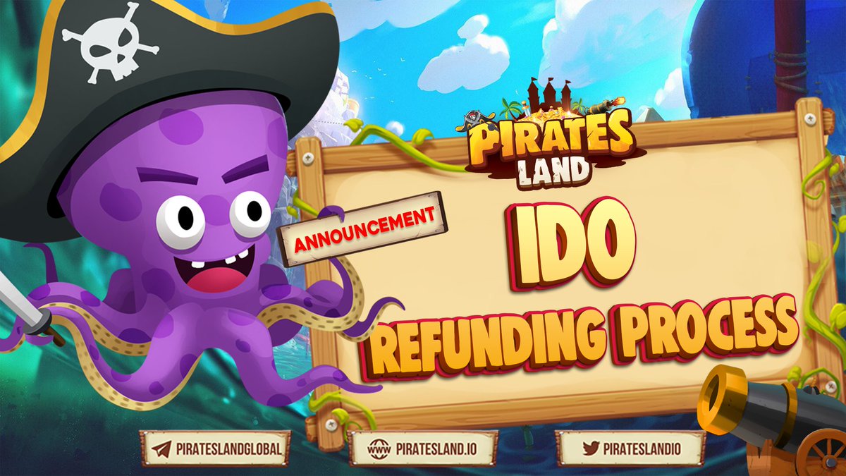 ⚠️ IDO REFUNDING PROCESS ⚠️

👉To protect the benefits of all investors, we decided to cancel the entire IDO on all launchpads announced before
👉All launchpads related will refund for all investors participating in the IDO 

📌Details: bit.ly/3Nk4flX