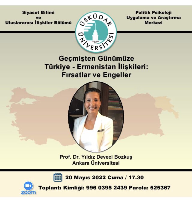 Yildizdeveci's tweet photo. Meine Konferenz findet am Freitag, den 20. Mai 2022 um 17:30 Uhr an der Universität Üsküdar statt…  My conference will be held on Friday  20 May 2022 ay 17:30 in Üsküdar University… https://t.co/etS11Hxp4e