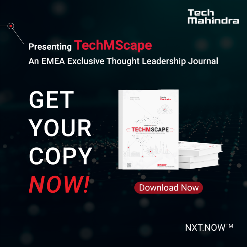tech_mahindra's tweet photo. Mukul Dhyani, SVP & Business Head, Continental Europe, @Tech_Mahindra shares his views on redefining #CustomerExperience in Banking & Insurance, in #TechMScape – An EMEA Exclusive Thought Leadership Journal.
Get your copy NOW- https://t.co/uoqYsrSLgS
#NxtNow #TechMahindraEurope