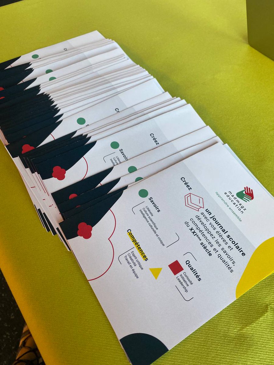 L'équipe <a href="/MadmagzEdu/">Madmagz Education</a> est au salon #Didactica66  @canope_66 au Palais des Congrès de #Perpignan 🎉🙂

📍 RDV au stand 39 toute la journée et cet après-midi en atelier pour apprendre à créer un #journalscolaire collaboratif avec l'outil #Madmagz. 

On a hâte de vous rencontrer !