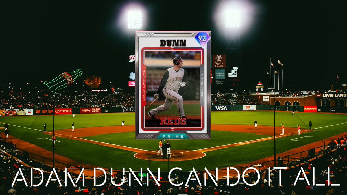 BaseballInd's tweet photo. PRIME ADAM DUNN | What can he not do! | MLB The Show 22 Ranked Seasons Gameplay
https://t.co/4Rr16Ck8bn https://t.co/gaYd372kEI