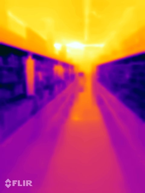 azonenberg's tweet photo. Ever wondered what the refrigerated aisle of a grocery store looks like in LWIR?

Wonder no more. https://t.co/Zqx8t9Uhyl