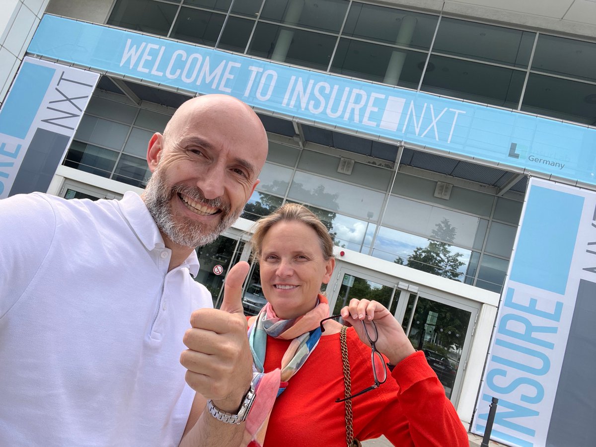 🎆Andres and Patricia are ready for #InsureNXT that 𝗸𝗶𝗰𝗸𝘀 𝗼𝗳𝗳 today !

Last free slots❗
calendly.com/meeting-with-a…

#insure #insurenxt #insurance