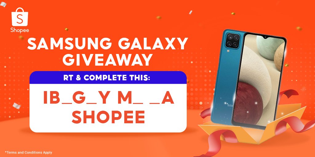 Balita namin, kailangan niyo raw ng bagong phone?!

RT &amp; fill in the blanks for the chance to win!

We’ll choose the winner on May 25~

*T&amp;Cs apply: shp.ee/yieue6d