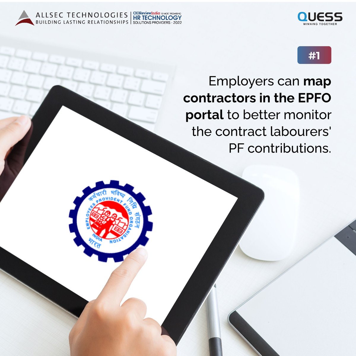 alldigitech's tweet photo. Today on #AllsecAnswers, we delved into a Principal Employer’s liability under #NewLabourCodes and our recommendations for mitigating risks. Have more such questions? Get in touch!
https://t.co/wazhXMnwB3
#CodeOnWages2019 #CodeOnSocialSecurity #LabourCompliance #HRCompliance https://t.co/i9DxiWevcX