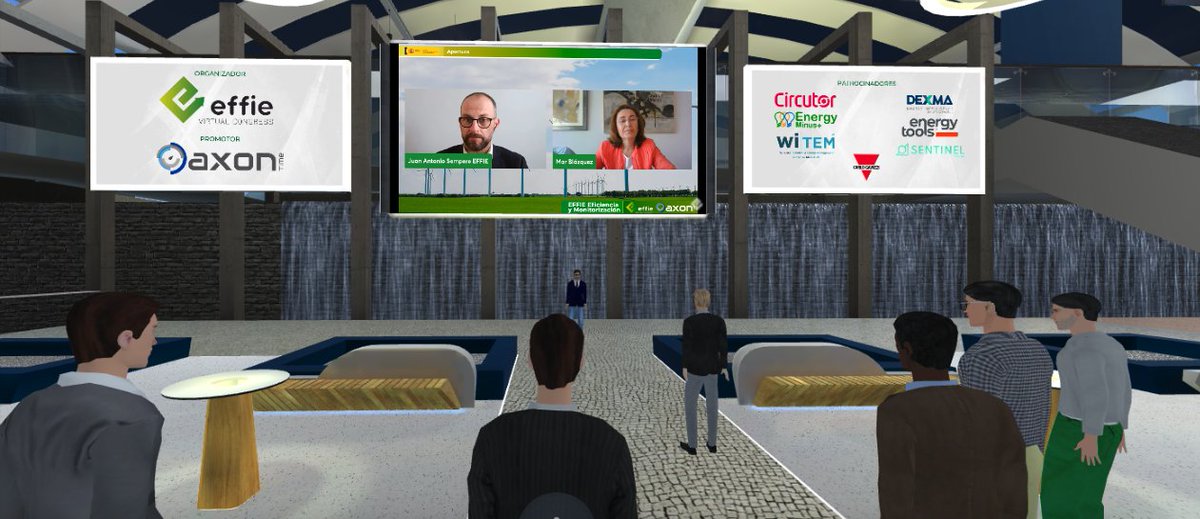 🔋 ¡Ya estamos en directo en esta nueva edición de Effie Eficiencia y Monitorización!

📝 Aún estás a tiempo de acceder al metaverso y ver las mesas redondas y los stands expositores: effievirtual.com/es/visitar/eff…