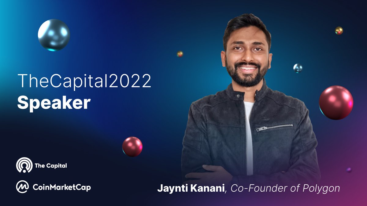 CoinMarketCap's tweet photo. One of the biggest believers in #Web3 calls out @0xPolygon 🔥 

Learn about how #Polygon plans to integrate its solutions to enrich the entire #blockchain ecosystem, with its Co-Founder, Jaynti Kanani 🎉 

👉 Register TODAY: https://t.co/SLcPaC4B2u https://t.co/QsMl3RyQ3T