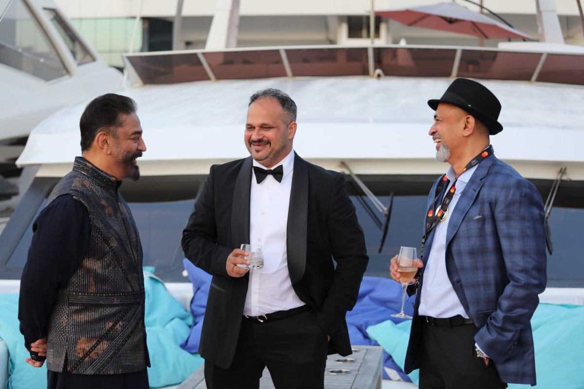 VistaVerse (@vistaverseio) on Twitter photo Ulaganayagan <a href="/ikamalhaasan/">Kamal Haasan</a> & our Chiefs at Vistas Media Capital keep it stylish at <a href="/Festival_Cannes/">Festival de Cannes</a> Gearing up for the center-stage for the reveal of Vikram NFTs on vikram.vistaverse.io
<a href="/abhay_VMC/">Abhayanand Singh</a> <a href="/DhoopAshwini/">Ashwini Chaudhary</a> <a href="/PiiyushSingh/">Piiyush singh.</a> <a href="/1209Saurabh/">saurabh gupta</a> <a href="/confirmrohit/">Rohit Anand</a> <a href="/jainendrabaxi/">á’Ťá—©IᑎEᑎᗪᖇᗩ á—·á—©á™I</a> <a href="/RKFI/">Raaj Kamal Films International</a> Ulaganayagan <a href="/ikamalhaasan/">Kamal Haasan</a> & our Chiefs at Vistas Media Capital keep it stylish at <a href="/Festival_Cannes/">Festival de Cannes</a> Gearing up for the center-stage for the reveal of Vikram NFTs on vikram.vistaverse.io
<a href="/abhay_VMC/">Abhayanand Singh</a> <a href="/DhoopAshwini/">Ashwini Chaudhary</a> <a href="/PiiyushSingh/">Piiyush singh.</a> <a href="/1209Saurabh/">saurabh gupta</a> <a href="/confirmrohit/">Rohit Anand</a> <a href="/jainendrabaxi/">á’Ťá—©IᑎEᑎᗪᖇᗩ á—·á—©á™I</a> <a href="/RKFI/">Raaj Kamal Films International</a>