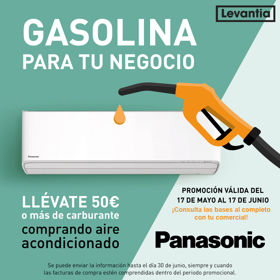 levantia_es's tweet photo. Consigue 50€ de gasolina o más, de mano de @PanasonicHC_es y su nueva promoción. Consulta a tu comercial de Levantia las bases al completo y participa.
¡No dejes escapar esta ocasión!
#Levantia #Panasonic #Aireacondicionado #Climatización #Promoción #Gasolina https://t.co/mhQMeoGQTw