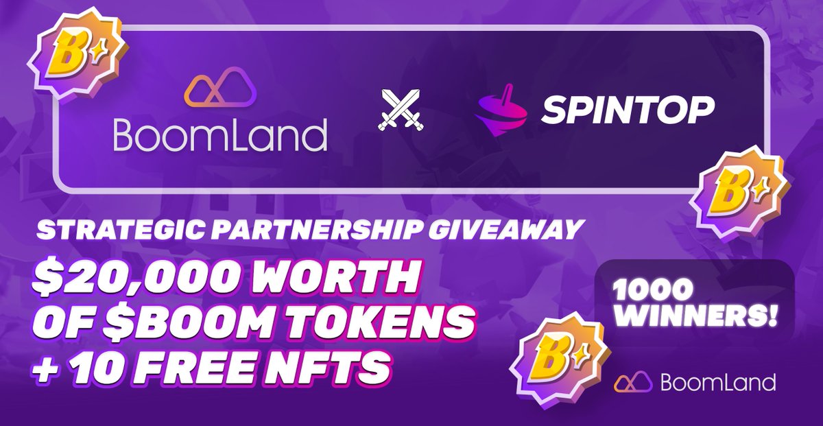 CryptoCupTh's tweet photo. สำรวจสุดยอดแพลตฟอร์ม #BlockchainGaming BoomLand!🚀

ดูโหมดล่าของ #P2Egame เกมแรกที่จะมาใน Q2 2022 แล้วตื่นเต้น!✨🤩✨

เข้าร่วมการแจกของรางวัลนี้เพื่อเป็นหนึ่งในผู้ชนะ 1,000 รายของโทเค็น $BOOM มูลค่า $20,000
👉 https://t.co/gtq8lW9YOz https://t.co/7sXc4X9iFk