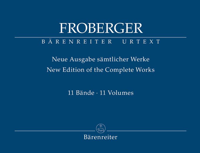 Baerenreiter's tweet photo. Johann Jakob Froberger was born on this day in 1616

As one of the most significant Baroque keyboard composers he played a key part in the development of 17th-century keyboard music in terms of form and style

His complete keyboard works are available here https://t.co/uSzoabEzI0 https://t.co/dMMcwXA9N0
