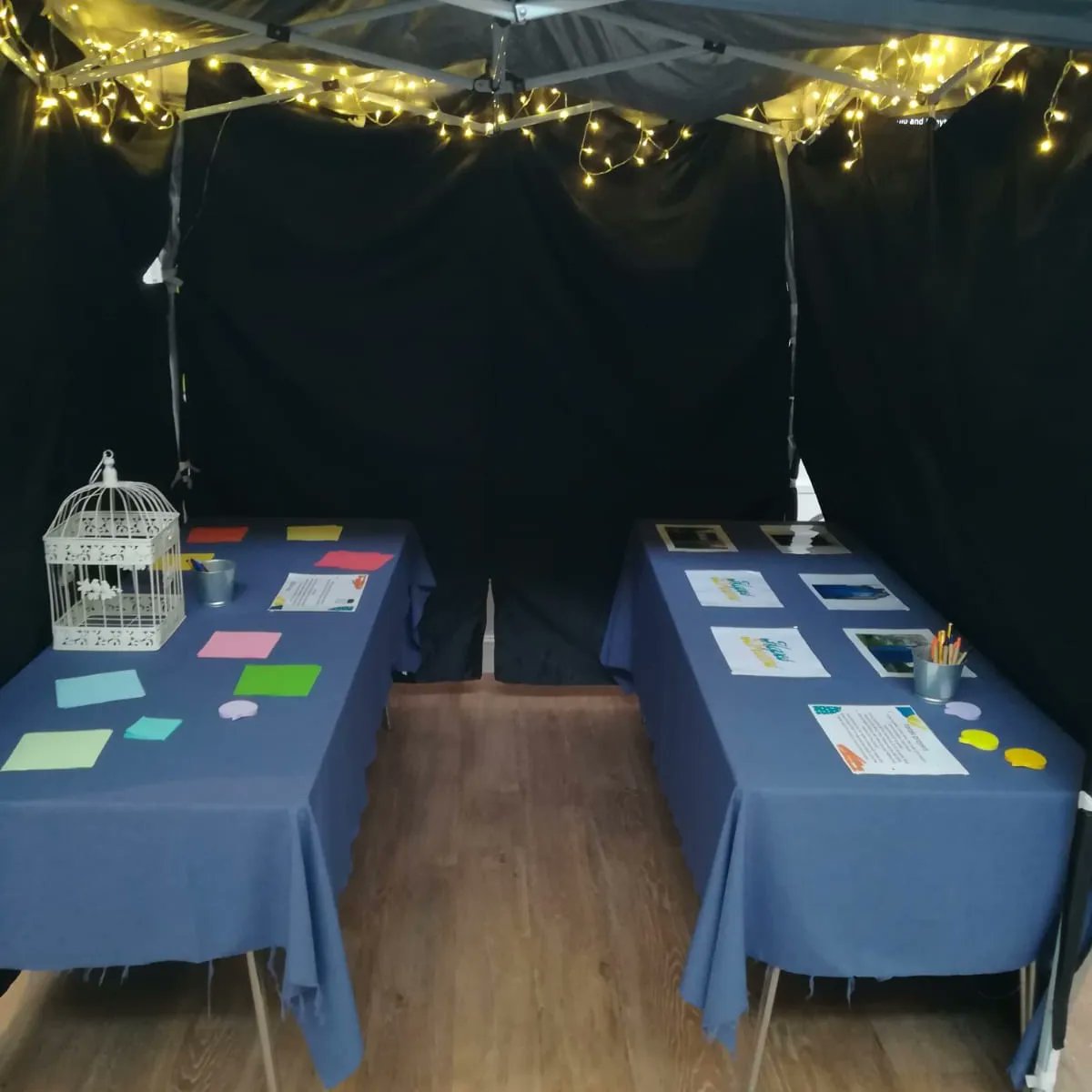 SparkFishme's tweet photo. We're thinking about hope and kindness this week at our Think! Spaces at Caterham School and Caterham Prep School 🙏🏼🥰 #prayerspacesinschools #sparkfish https://t.co/Xf7DrzmuyU