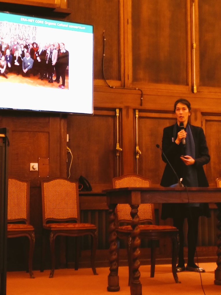MetteVaarst's tweet photo. Happy to be part of the CORE Organic Cofund Final Research Seminar in Bruxelles. Broad and deep co-reflections and vivid interactions across fields @CORE_Organic #organic #Agroecology https://t.co/QzkbF9odY1