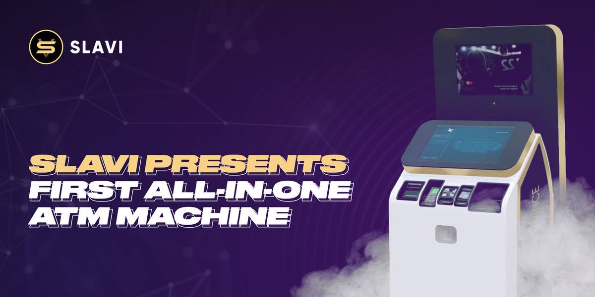slavi_io's tweet photo. First Crypto ATM in the world Presented by Slavi 🎉

Crypto ATM was presented today at the “High End Congress of Economic Diplomacy” by Slavi Kutchoukov. 

It's not to be missed! Watch everyone - https://t.co/xPOn3c9PLr 👈

#SLV #Slavi #ATM https://t.co/NhtrVJ5j7T