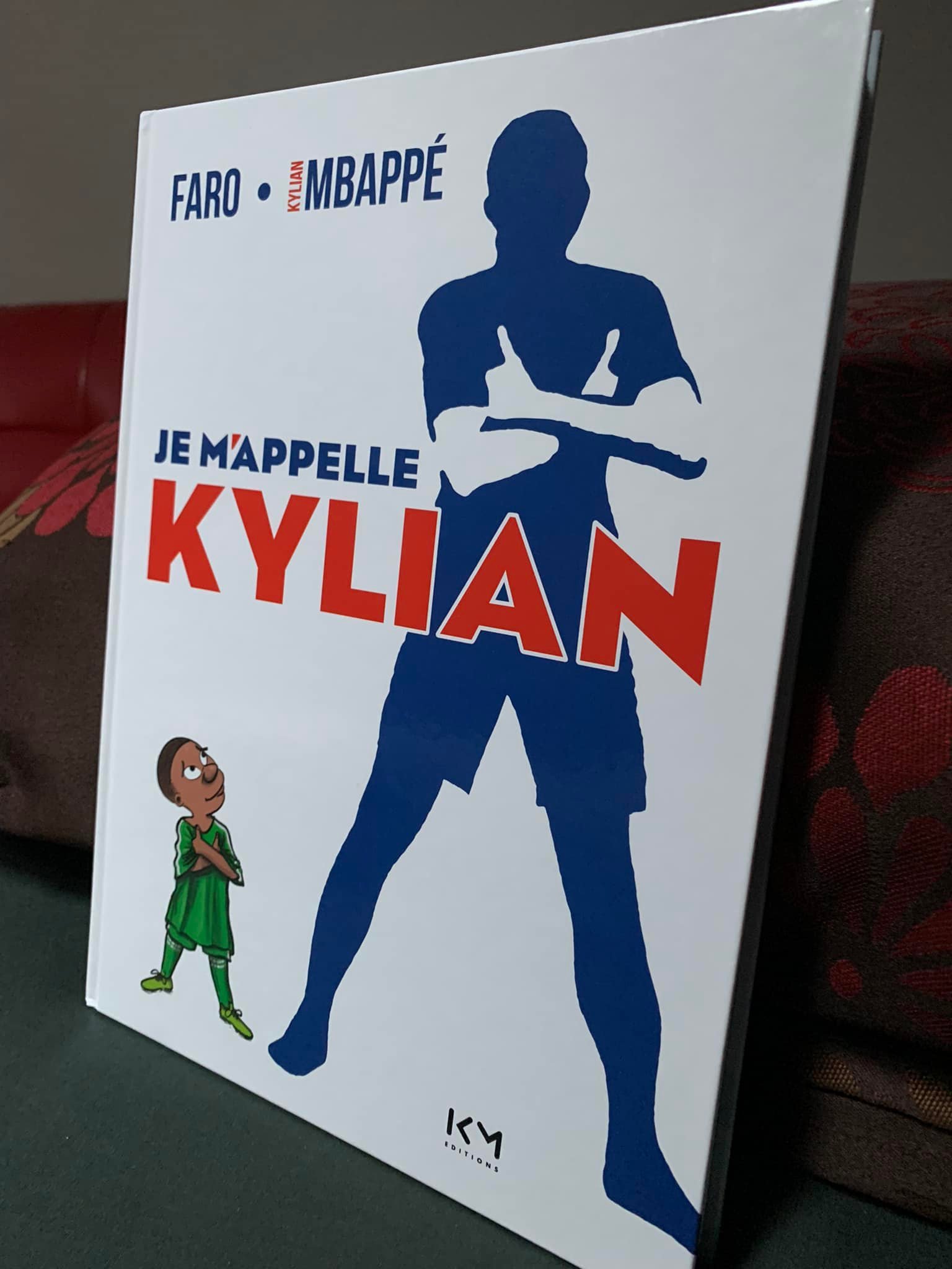 Je m'appelle Kylian : Le roman graphique !!! Kylian Mbappé 🥰😍👍, By  Faro-dessinateur